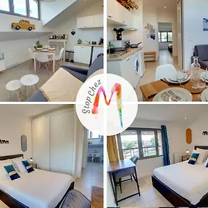 Appartement Stop Chez M District # Qualite # Confort # Simplicite, Villeurbanne
