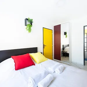Appartement Le Mondrian - 1 Ch - Wifi - Tv - Check-in 24/24, Villeurbanne